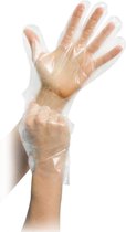 Plastic Wegwerp Handschoenen - Transparant - 100 Stuks - Damen Maat