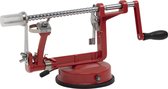 Appelschiller - Aluminium - Rood - Met Zuignap