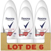 REXONA Set van 6 Active Shield anti-transpirant roll-on deodorants - 50ml