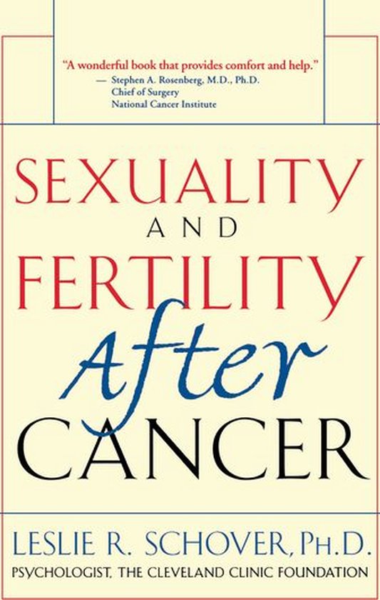 Sexuality and Fertility After Cancer - cover