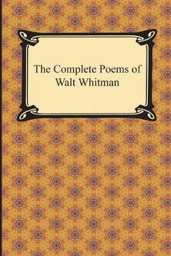 The Complete Poems of Walt Whitman - cover