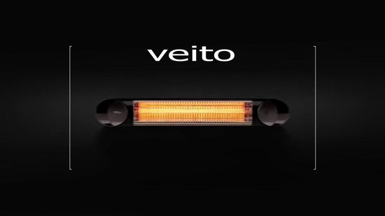 Veito Blade S carbon heater / kachel - Black Edition met standaard  inbegrepen | bol.com