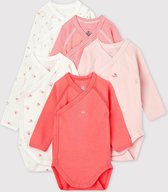 Petit Bateau Baby Meisjes Rompertje - Maat 68