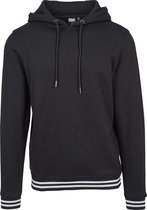 Heren hoodie College Sweat Hoody zwart