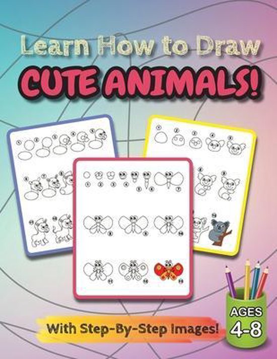 Learn How to Draw Cute Animals!, Engage Books | 9781774761267 | Boeken
