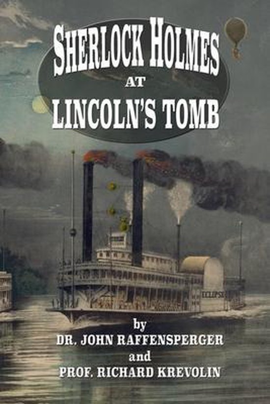Sherlock Holmes at Lincoln's Tomb - cover
