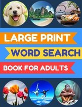 Large Print Word Search Book for Adults