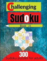 Challenging sudoku book 21