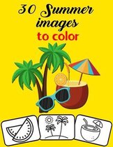 30 Summer Images to Color