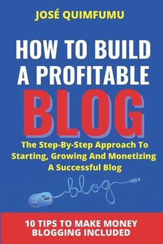 How To Build A Profitable Blog - cover