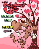 Valentine's Day Coloring Book for Kids ages 4-8