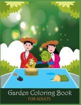 Garden Coloring Book for Adult