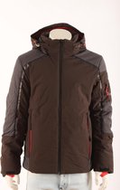 Icepeak Wintersportjas - Maat 50  - Mannen - donkergroen/grijs/zwart