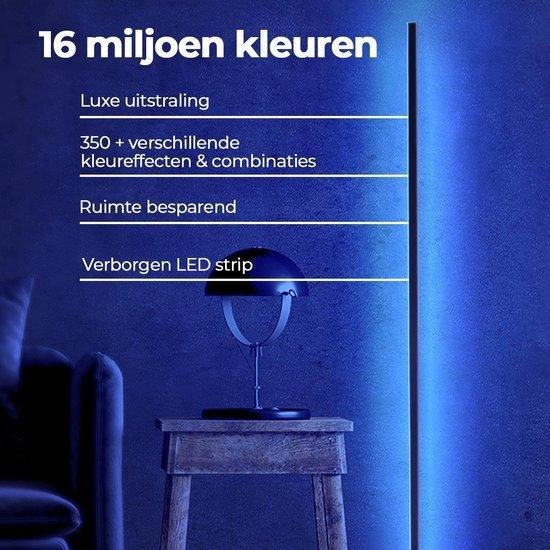 Moderne LED Hoeklamp Verticaal VloerlampSfeerlicht