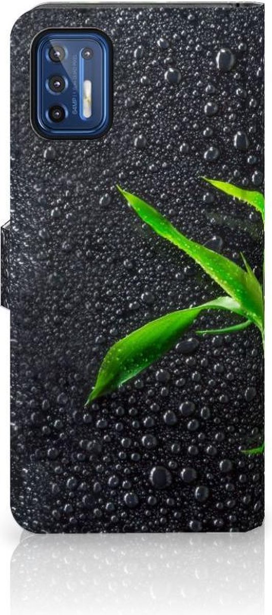 Boekhoesje voor Motorola Moto G9 Plus Hoesje Orchidee