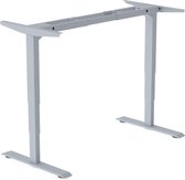 Zit Sta Frame Elektrisch Hijdra Pro - Verschuifbaar 120 cm tot 200 cm - Zonder blad - Memoryfunctie - Frame Aluminium - Thuiswerkplek