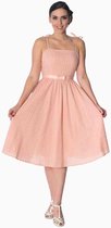 Dancing Days Flare jurk -S- Make a wish Roze