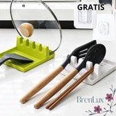 ✿Brenlux - Lepelhouder -Deksel houder - Keukengerief - Organizor keuken - GRATIS  plaksysteem inbegrepen