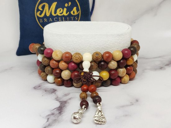 ChicJ&Y Tibetaanse Mala-armband boeddhistische boeddha meditatie 15 mm grote natuurlijke houten parel mannen elastische gebedsarmband ChicJ&Y Tibetaanse Mala-armband boeddhistische boeddha meditatie 15 mm grote natuurlijke houten parel mannen elastische gebedsarmband