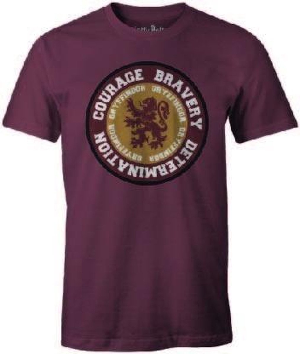 Harry Potter - Gryffindor - Courage Bravery Determination T-Shirt M