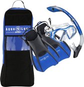 Aqua Lung Sport Trooper Set - Snorkelset - Volwassenen - Blauw/Zwart - 36-40