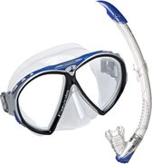 Aqua Lung Favola + Zephyr - Snorkelset - Volwassenen - Blauw