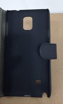 Samsung Galaxy Note 4 Bookcase Hoesje - Zwart - Leer