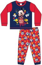 Mickey Mouse pyjama - maat 74 - blauw/rood
