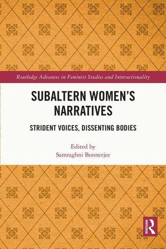 Foto: Routledge advances in feminist studies and intersectionality subaltern women s narratives