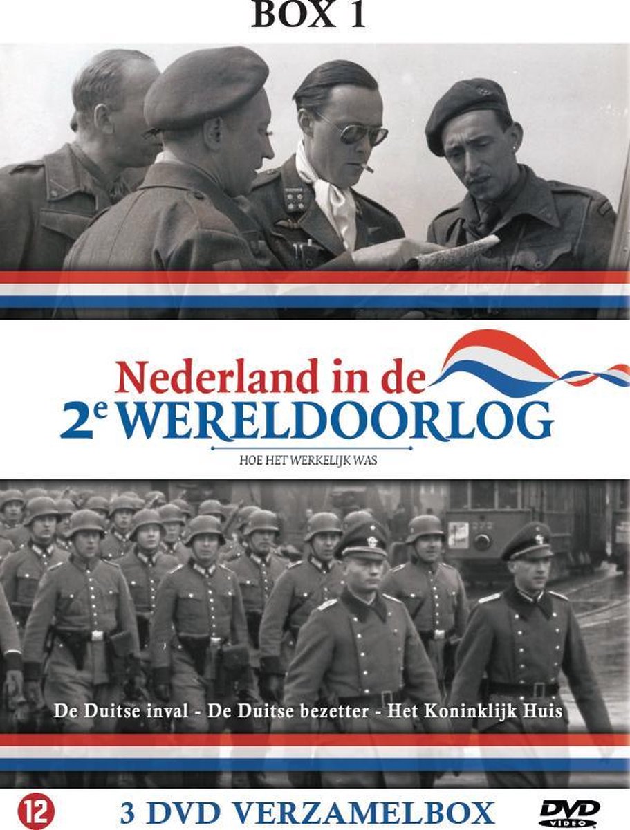 Nederland in de 2e wereldoorlog box 1 en 2 (Dvd) Dvds bol