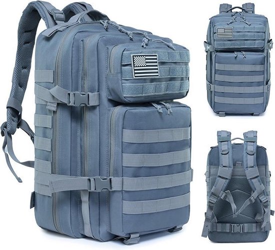 Northwest Tactical Backpack 45l | Tactische rugzak - sport - school - werk  | GRIJS | bol.com