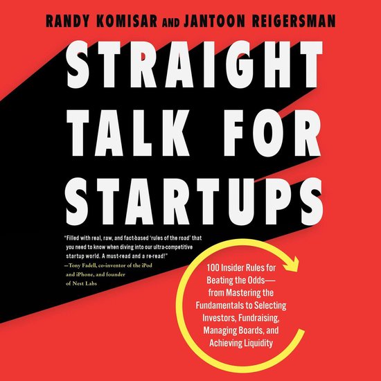 Straight Talk for Startups - cover