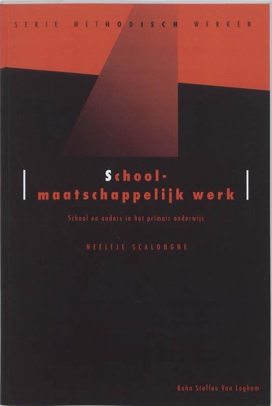 Cover van het boek 'Schoolmaatschappelijk werk / druk 1'