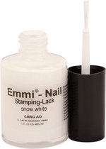 Emmi Stamping Lak Snow White 15 ml