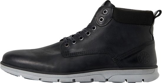 JACK & JONES Heren Veterschoenen - Anthracite - Maat 41