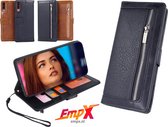 EmpX Telefoonhoesje - Book Case - Geschikt Voor Apple IPhone Xs Max - Zwart