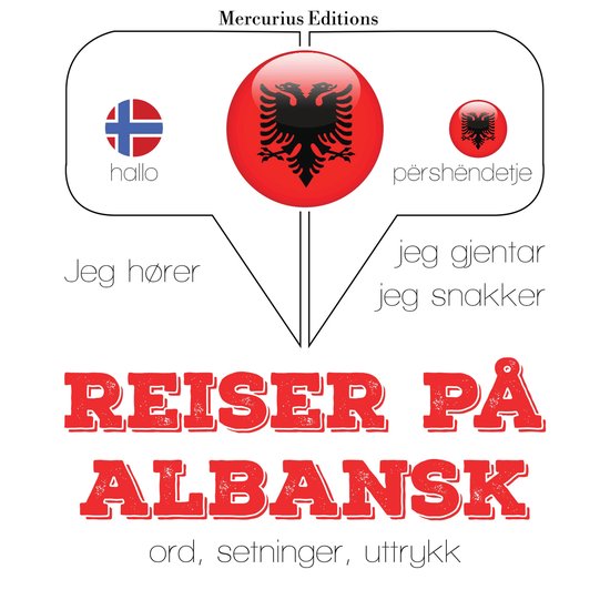 Reiser på albansk - cover