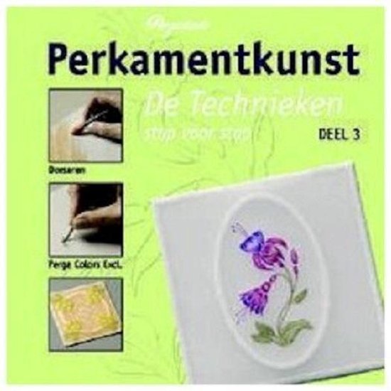 1 De Technieken, stap voor stap Perkamentkunst - cover