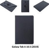 Samsung Galaxy Tab A 10.5 (2018) (T590) Draaibare tablethoes Zwart voor bescherming van tablet (T590)