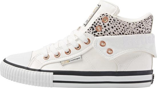 ROCO Dames sneakers hoog - Wit - maat 37 | bol.com