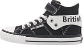 ROCO Jongetjes sneakers hoog - Zwart - maat 34