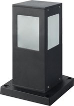 LED Tuinverlichting - Buitenlamp - Kavy 3 - Staand - Aluminium Mat Zwart - E27 - Vierkant - BES LED