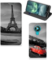 Hoesje Nokia 3.4 Wallet Case Eiffeltoren Parijs