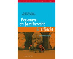 Omslag van Personen- en familierecht & erfrecht