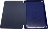 iPad 7 (2019) Smart Case - iPad 8 (2020) Smart Case - iPad 10.2 Smart Case - Tablethoes - Blauw + Screenprotector / Tempered Glass