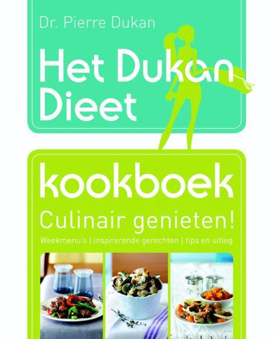 Cover van het boek 'Het Dukan dieet kookboek' van Pierre Dukan