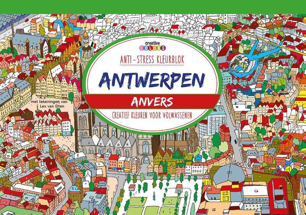 Antwerpen, creatief kleuren voor volwassenen, nvt 9789461886033 | Boeken bol.com
