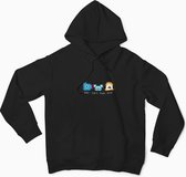 BT21 Pixel Unisex Hoodie - KPOP BTS Music Bangtan Boys Line Friends - Mang Koya Chimmy - Maat L