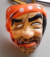 Masker piraat volwassen plastic