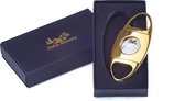John Roady goud kleurige Sigarenknipper - Sigaar knipper in luxe geschenkverpakking